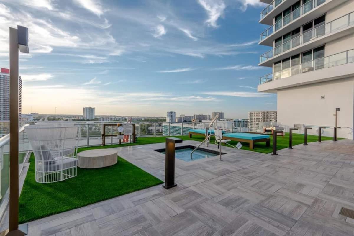 Lyfe On The Beach 25Th Floor 1 Bed Unit With Oceanview ハリウッド エクステリア 写真